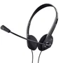 Trust 24659 Auriculares Chat Headset con Micrófono Jack 3,5 Negros